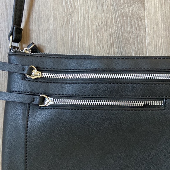 Black Nine West Faux Leather Purse - Picture 4 of 6